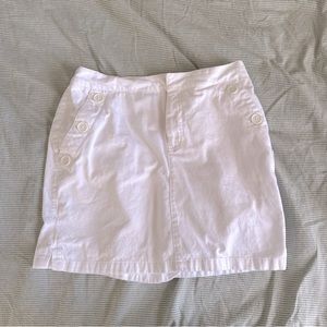 White skort